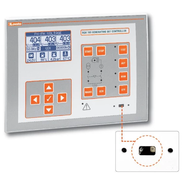 Control Panel AMF Function not expandable  ( RGK 700 )