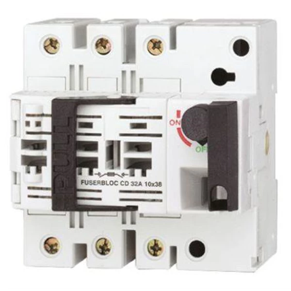 Socomec Fuse Combination Switches 4P 25A direct front operation 36314002-36294012