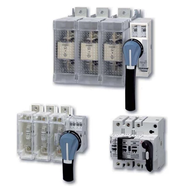 Fuse Combination Switches 3P 50A - Side Socomec