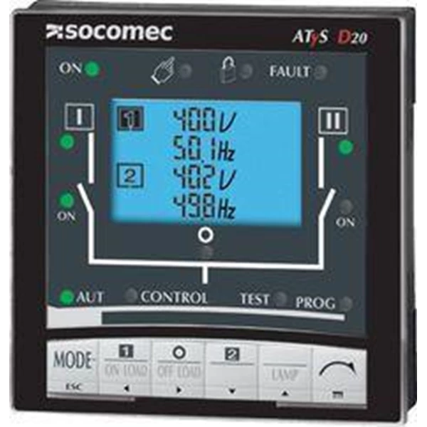 Socomec Front Panel With Digital Display Atys D20